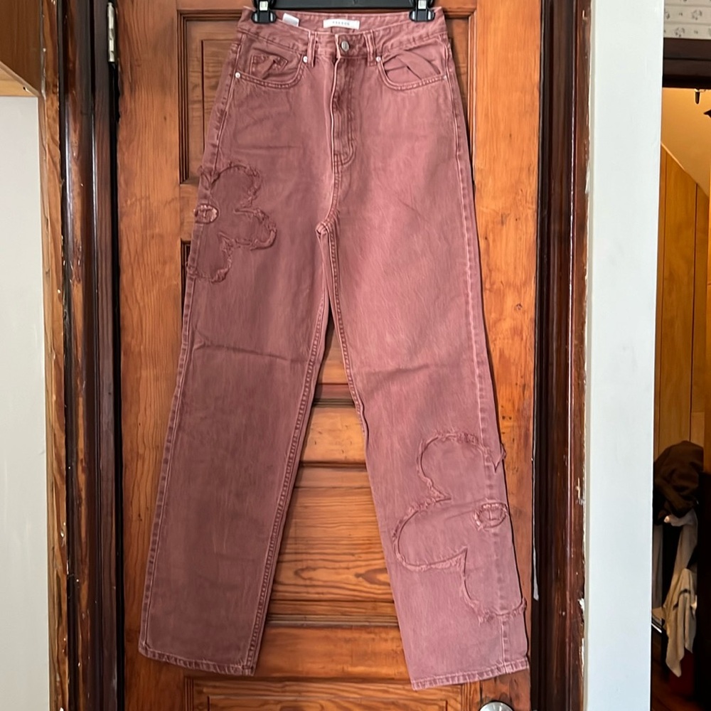 PacSun Flower Brown Jeans
